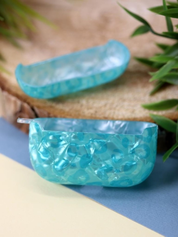 Чехол для AirPods Pro "Sea shell", blue