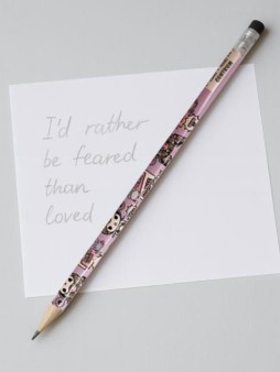 Карандаш ч/графитный с ластиком "Kuromi-2", с голографческой пленкой