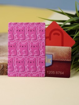 Держатель для карт "Медвежонок" (6,5 х 9,5 см)