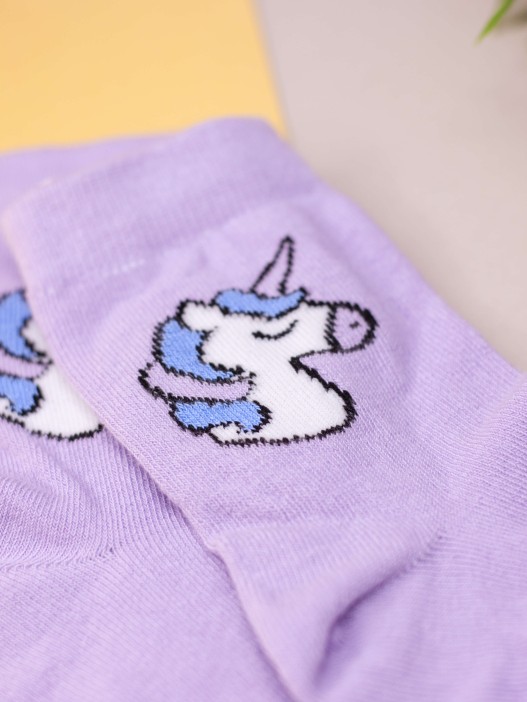 Носки женские iLikeGift "Unicorn", р. 35-40 