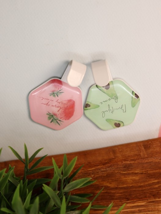 Крючок на липучке «Beautiful home» 2шт, mix color 