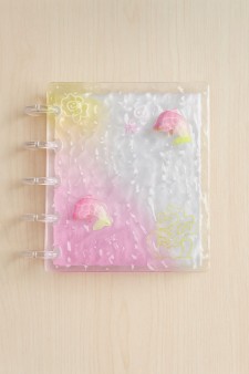 Фотоальбом - биндер для карт "Pink beach", 20 страниц(13*12,5 см)