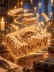 Конструктор объемный из картона "Гарри Поттер-Книга", 39дет.