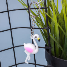 Брелок "Flamingo", white