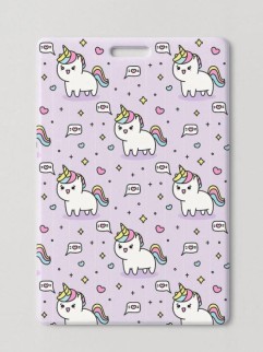 Держатель для карт Аниме «Many unicorn» (6,5 х 10,4 см)