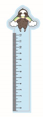 Линейка ECO из дерева Аниме «Sloth» 