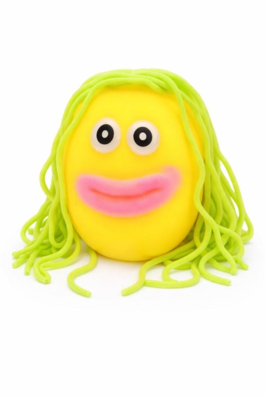 Мялка - антистресс "Beautiful monster", yellow 