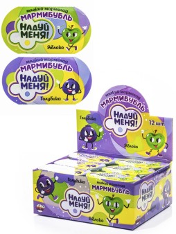 Набор мягкий мармелад "Мармибубль", 12шт