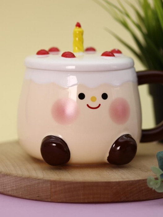 Кружка «Funny cake», brown (460 ml) 