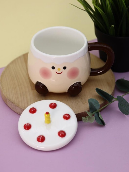 Кружка «Funny cake», brown (460 ml) 