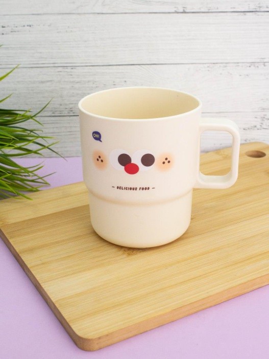 Кружка «Delicious food», white (11*10 см) 