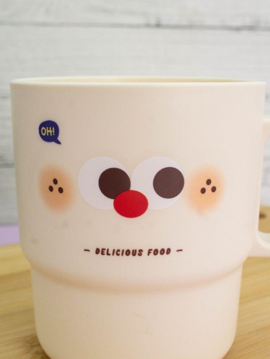 Кружка «Delicious food», white (11*10 см) 