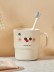 Кружка «Delicious food», white (11*10 см)