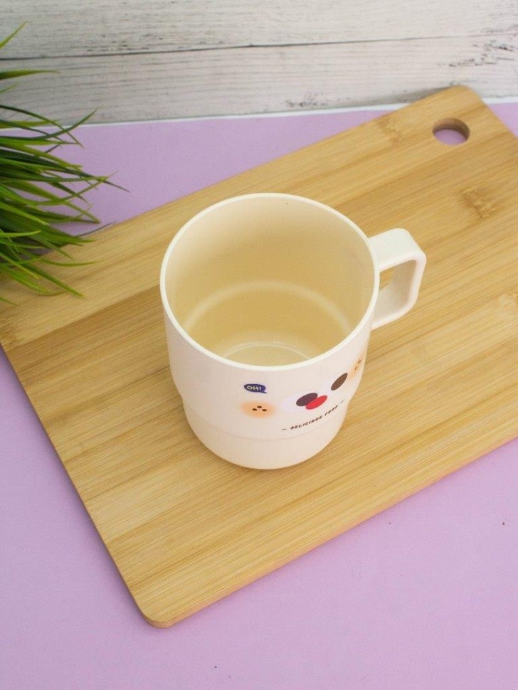 Кружка «Delicious food», white (11*10 см)