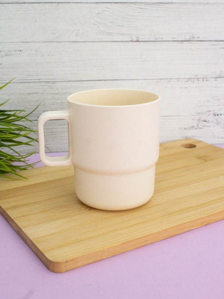 Кружка «Delicious food», white (11*10 см)