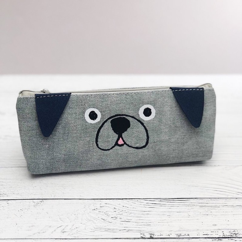 Пенал &quot;Dog&quot;, gray 