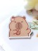 Значок акриловый iLikeGift &quot;Bumblecapybara&quot; 