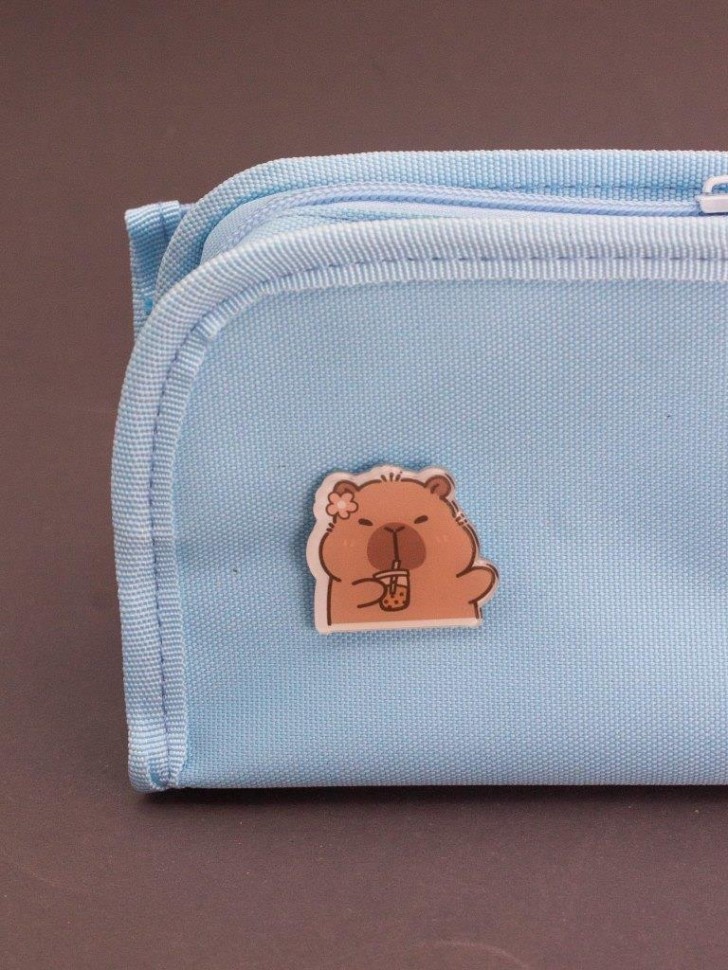 Значок акриловый iLikeGift "Бабл-капибара"