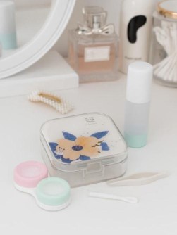 Контейнер для линз "Listen to the world" (1)