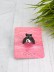 Кольцо акриловое GIRLY &quot;Dog&quot;, black (d=1,7 см) 