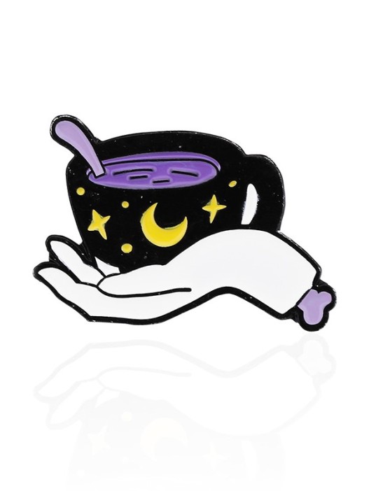 Значок металлический iLikeGift &quot;The taste of the night&quot; 