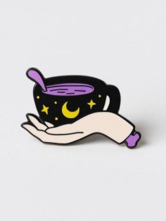 Значок металлический iLikeGift &quot;The taste of the night&quot;