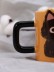 Кружка «Black Fuzzy», rectangular mug (400 ml) 