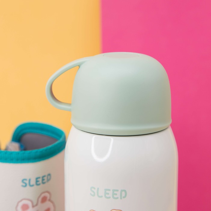 Термос "Hare ears hare", green (500 ml) 