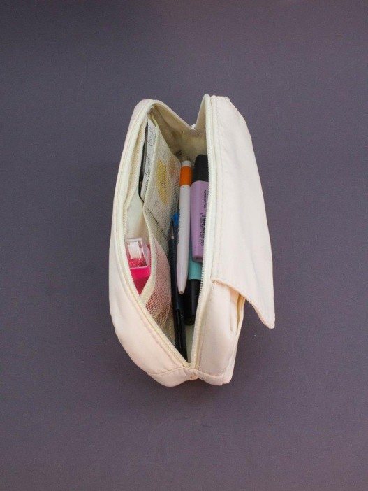 Пенал - косметичка &quot;You are so cute&quot;, milk (12*21*6,5 см) 