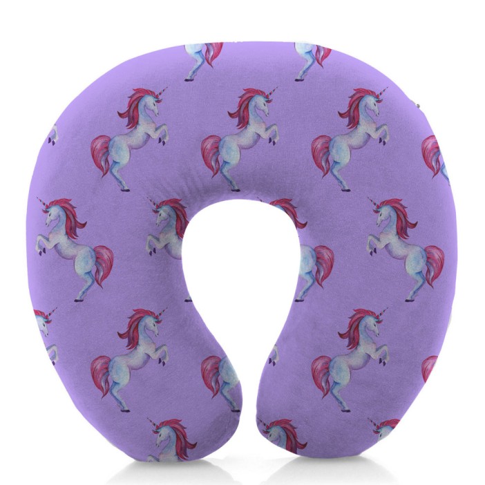 Подушка для шеи "Unicorn", purple 