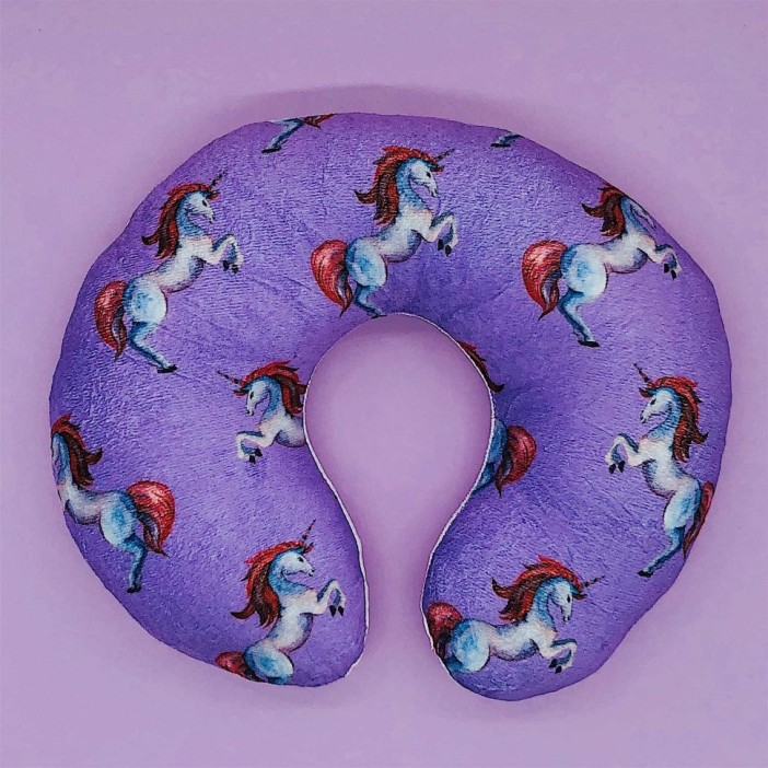Подушка для шеи "Unicorn", purple 