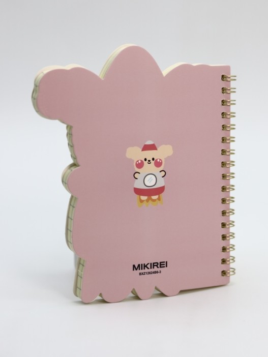 Блокнот на спирали (B6) &quot;Space friends&quot;,  pink (13*18) 