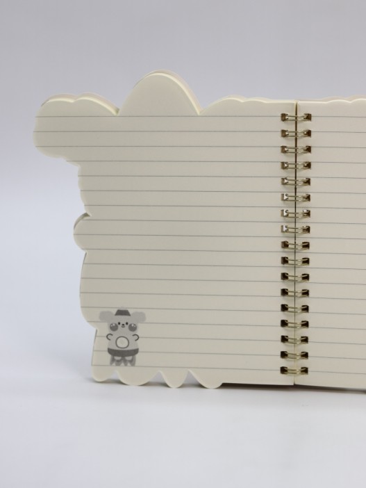 Блокнот на спирали (B6) &quot;Space friends&quot;,  pink (13*18) 