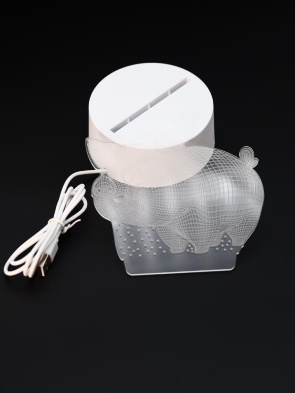 Ночник iLikeGift "Пятачок" светодиодный, USB (9х19 см)