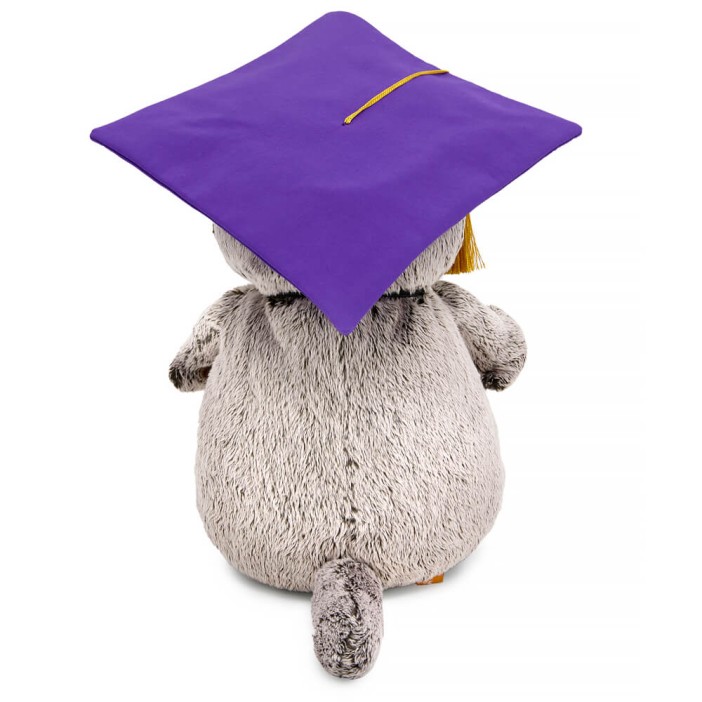 Мягкая игрушка &quot;Кот Басик в академической шапочке&quot; (25 см) 