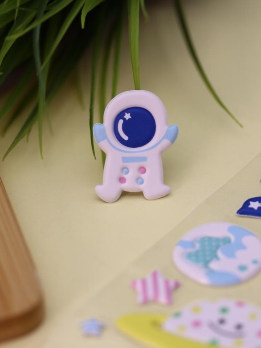 Наклейки объемные &quot;Space&quot; (9*22,5 см) 