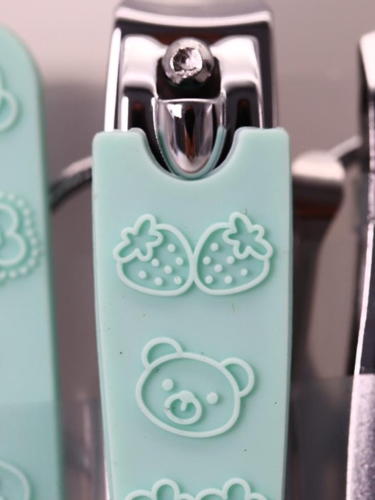 Маникюрный набор &quot;Many panda and bear&quot;, blue 