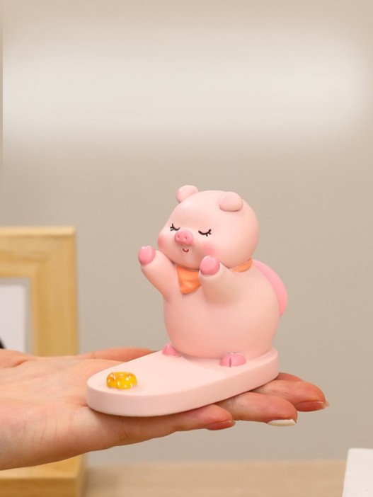 Подставка под телефон/планшет «Sleepy pig», pink 