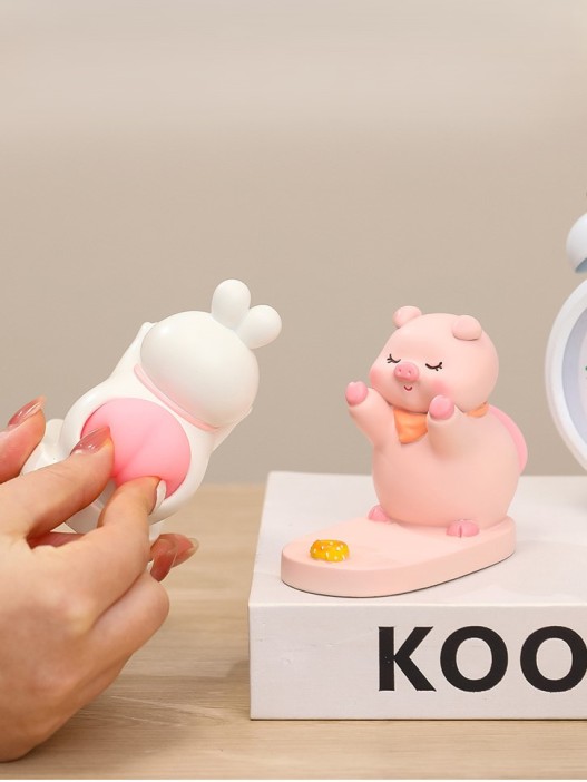 Подставка под телефон/планшет «Sleepy pig», pink 