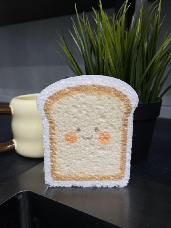 ЭКО губка для посуды "Bread"