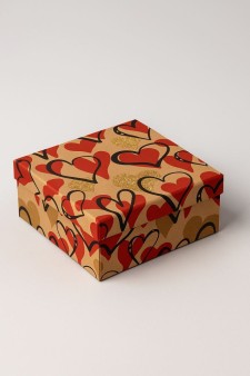 Подарочная коробка «From the heart», 17*17*8