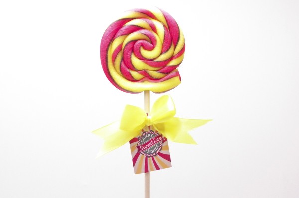 Леденцы S.L. "Завиток большой №1" (Груша, Манго, Виноград, Грэйпфрут, Тропики), шоубокс - 30шт 