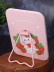 Зеркало настольное &quot;Bear strawberry&quot;, pink (16*12 см) 