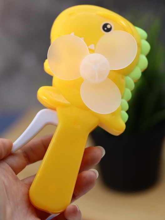 Портативный механический ручной вентилятор «Dinosaur» (14,5х7,5х4 см), mix 