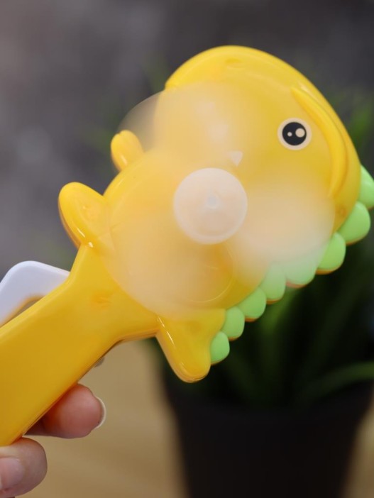 Портативный механический ручной вентилятор «Dinosaur» (14,5х7,5х4 см), mix 