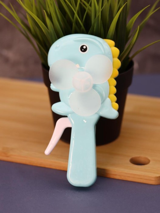 Портативный механический ручной вентилятор «Dinosaur» (14,5х7,5х4 см), mix 