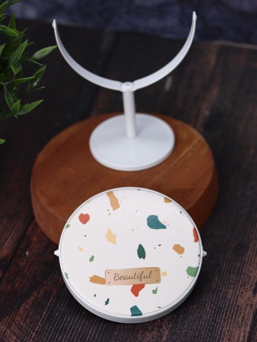 Зеркало настольное на ножке &quot;Beautiful&quot;, white (18*10,5 см) 