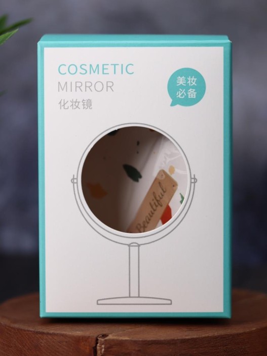 Зеркало настольное на ножке &quot;Beautiful&quot;, white (18*10,5 см) 