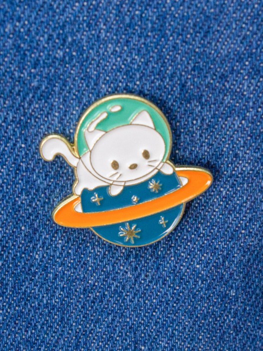 Значок "Космический кот" 