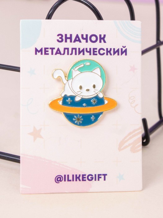 Значок "Космический кот" 